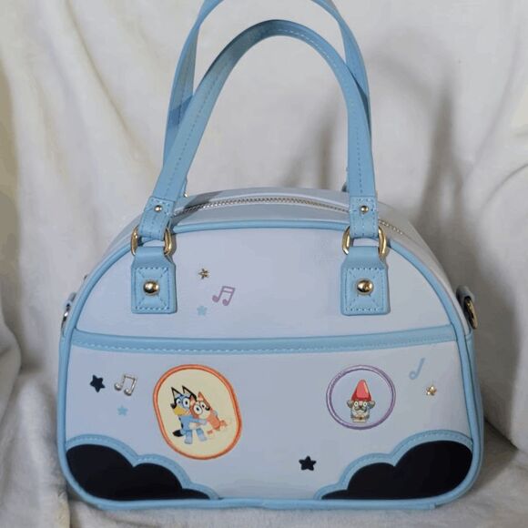 NWT Our Universe Bluey Bingo & Bluey Patch Handbag - Picture 1 of 2